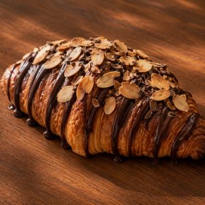 Coklat Almond Croissant